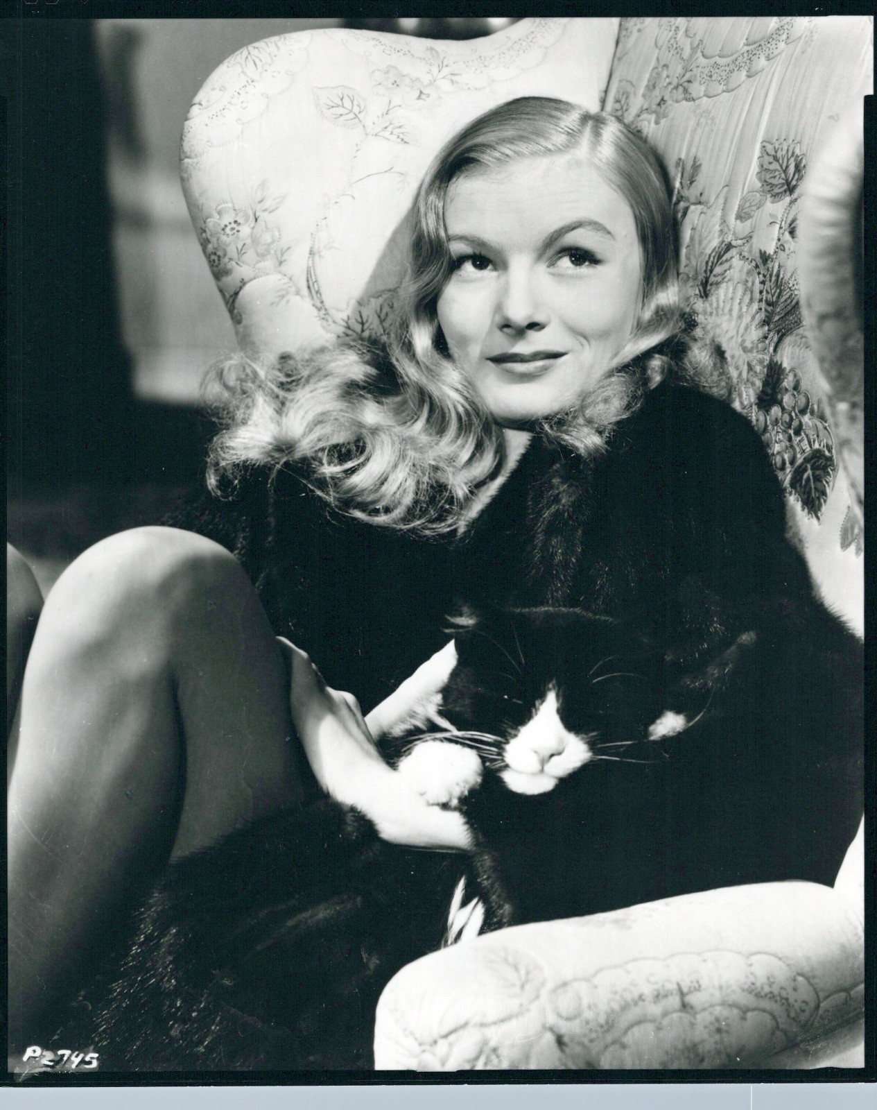 HOLLYWOOD VERONICA LAKE STUNNING PORTRAIT 1950s HURRELL DBW ORIG PHOTO MA46