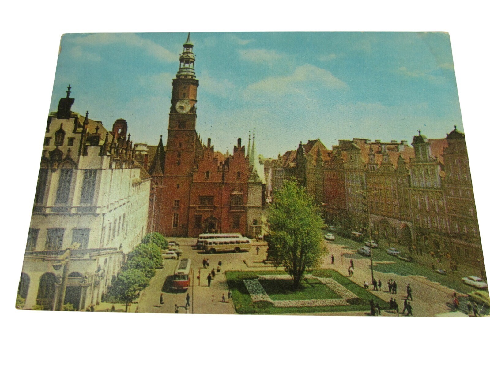 Vintage Postcard Wroclaw Poland 30660