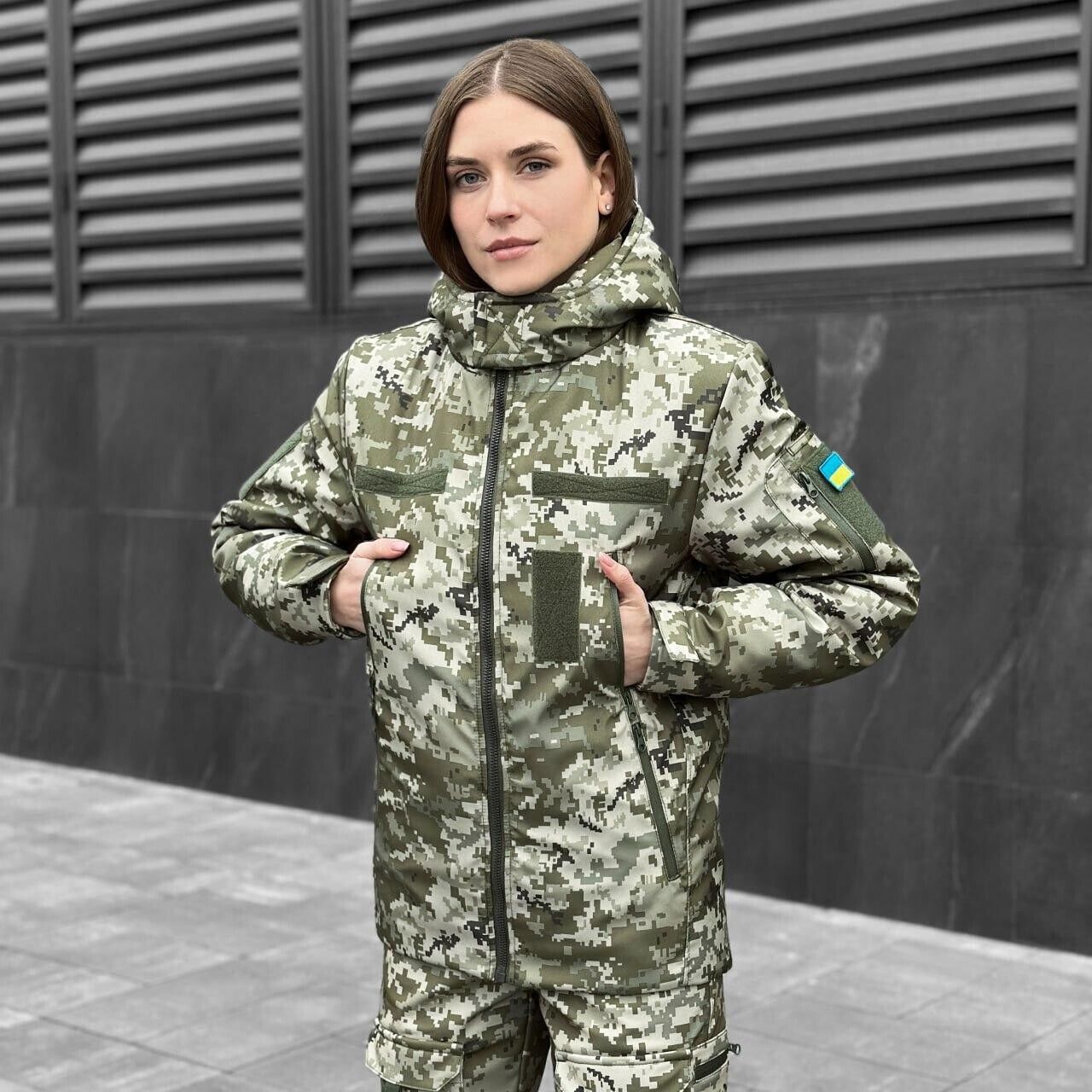 Women's tactical winter jacket Motiv up to -20*C warm pixel Army military jacket
