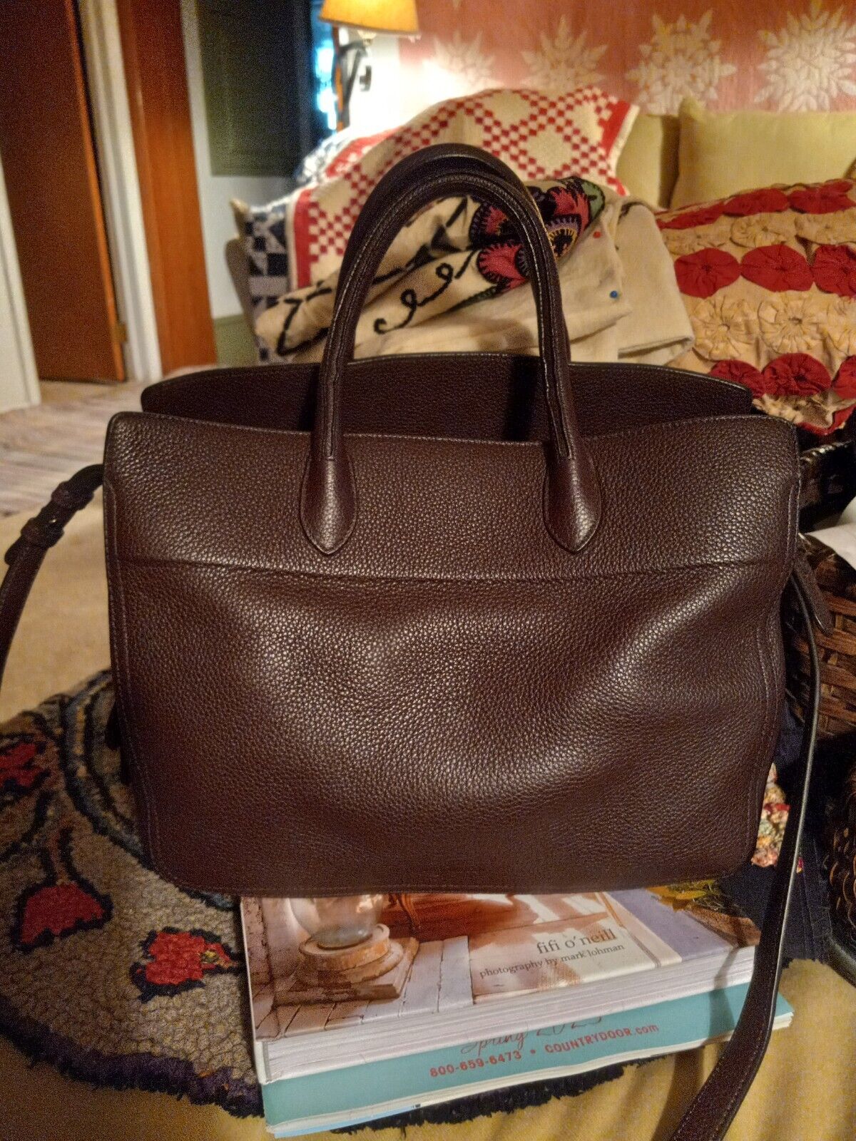 Jill Sander Brown Handbag Classic bag