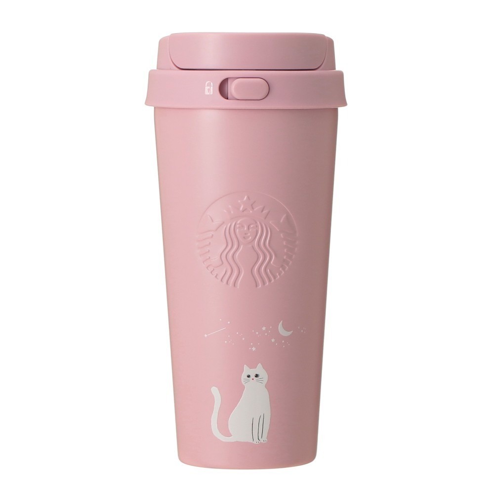 Starbucks Japan 2026 MOON LIGHT HALLOWEEN Black Cat Tumbler Mug Bottle Bearista