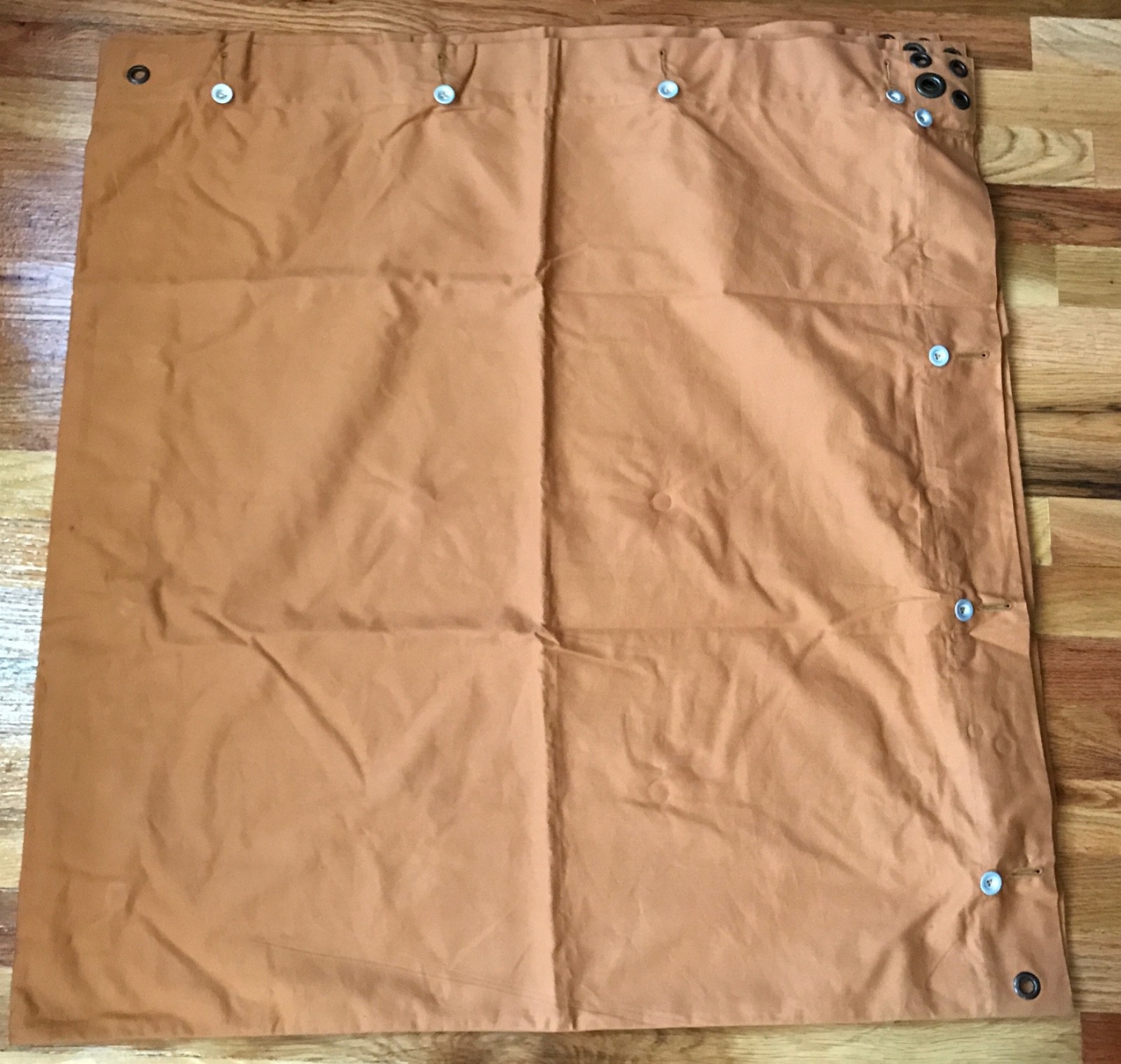 WWI GERMAN  M1893 INFANTRY ZELT ZELTBAHN SHELTER HALF REDISH BROWN OCRE