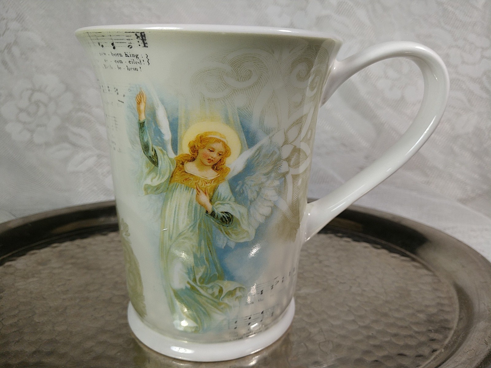 Vtg Open Road Jessica Flick BLUE ANGEL PEACE ON EARTH 4.5\