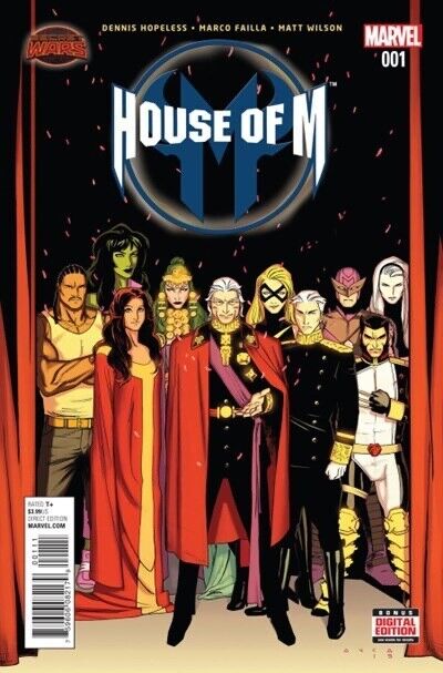 House of M (2015) #1 VF+. Stock Image
