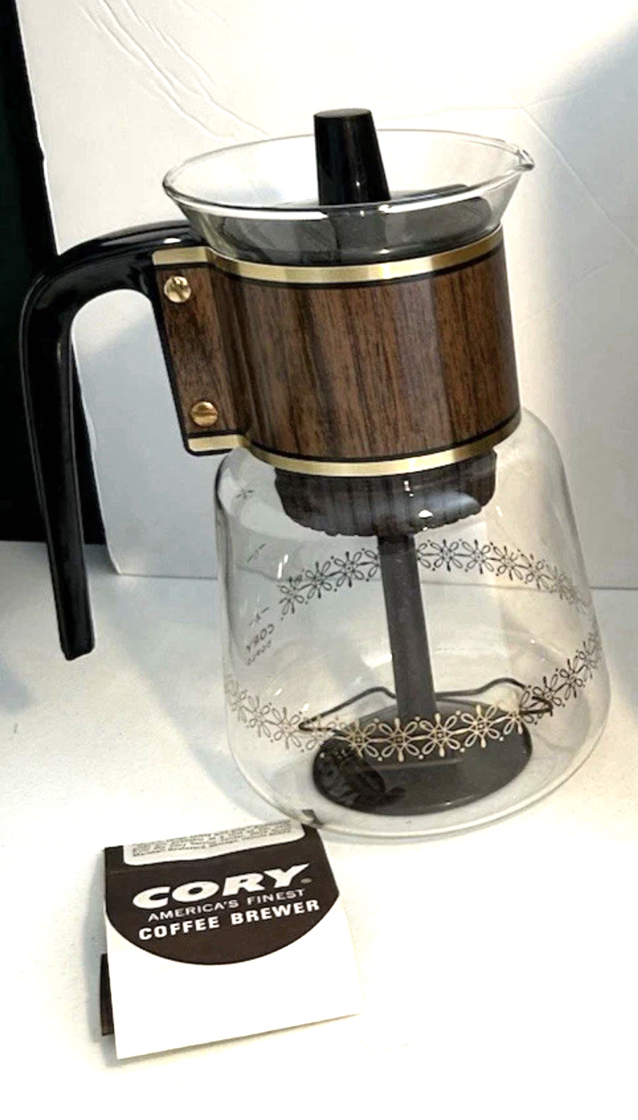 Vintage NOS Cory Woodbridge Model DWP 4-8 Cup Coffee Percolator New Sealed