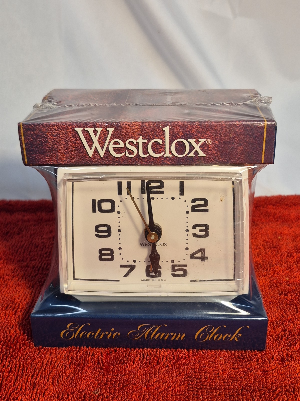 Vintage Westclox Electric Alarm Clock NOS NEW SEALED