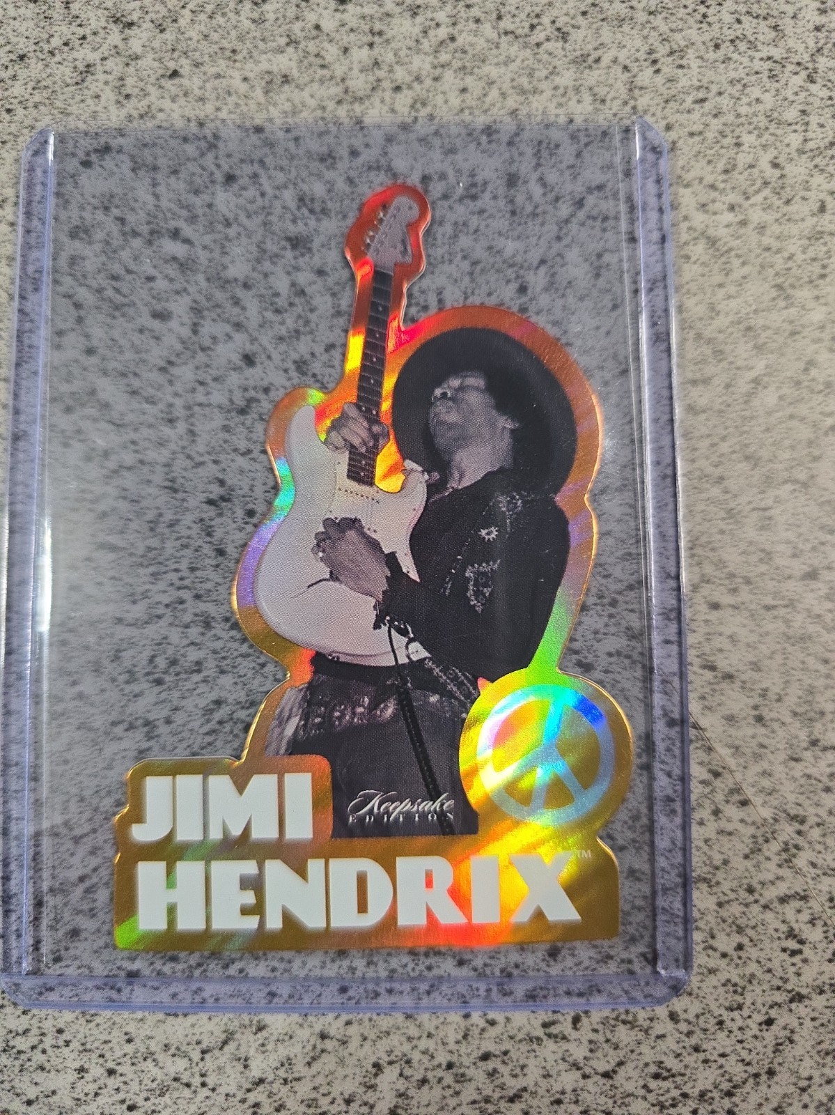 2025 Jimi Hendrix Keepsake Collection #141 Peace and Strings Die Cut 1:720 Packs