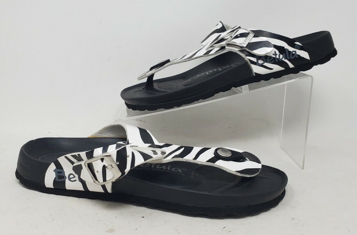 Betula licensed by Birkenstock Zebra Print Sandals Size 36  US 5