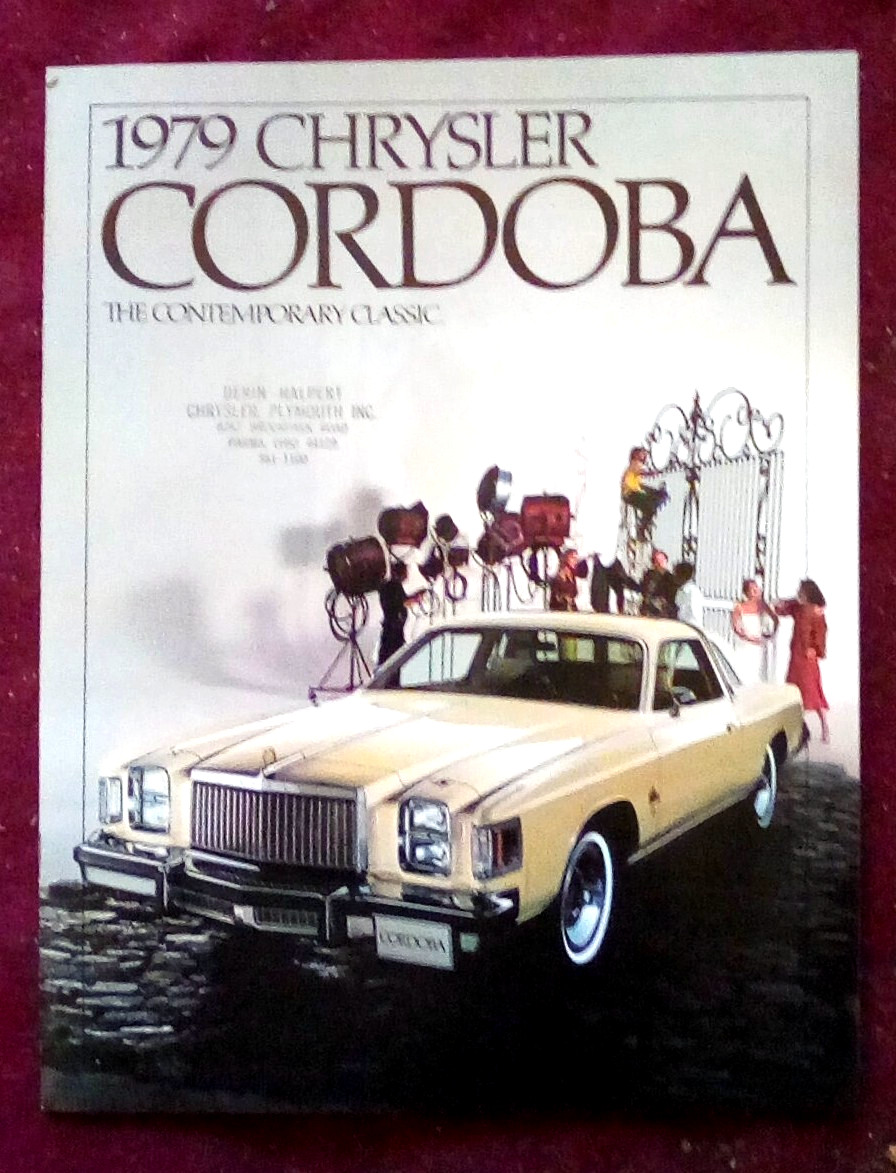 1979 CHRYSLER CORDOBA SALES BROCHURE