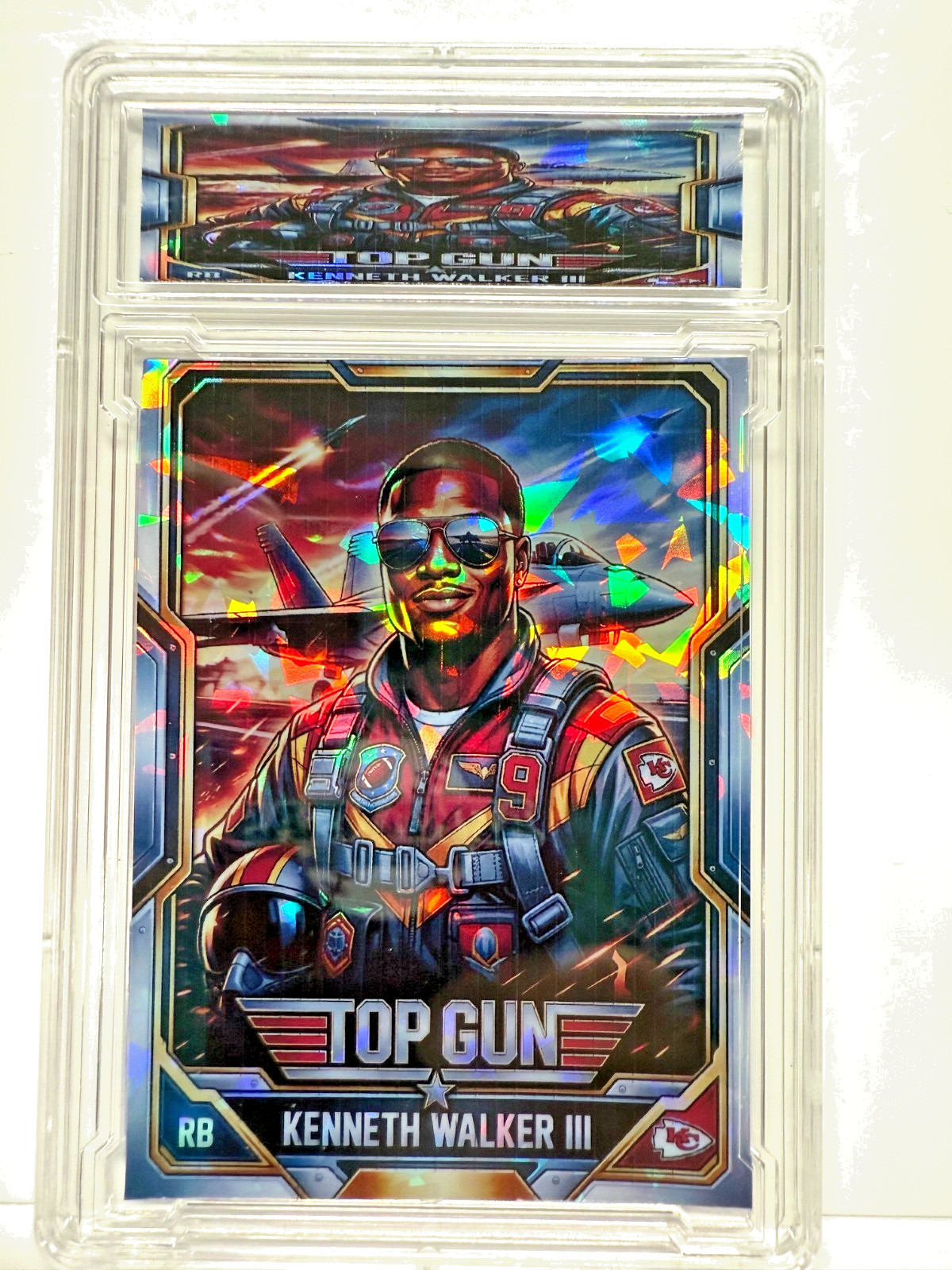 2026 Kansas City Chiefs The TG Walker III Ice  Refractor NFL awa rc