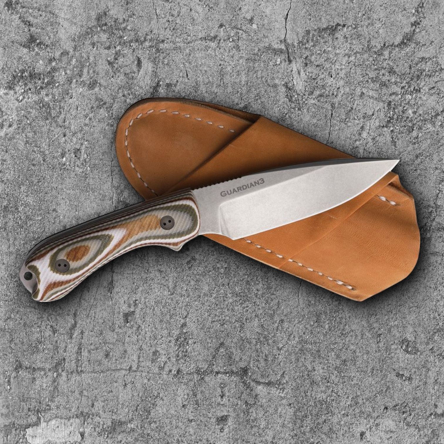 Bradford Knives Guardian 3 Fixed Knife 3.5\