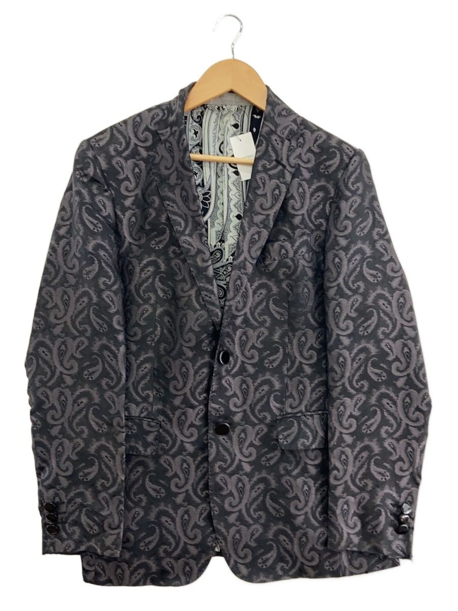 ETRO Silk Jacket Men 46 Torn Cuffs Hem Tailored Used (Ages 14+)