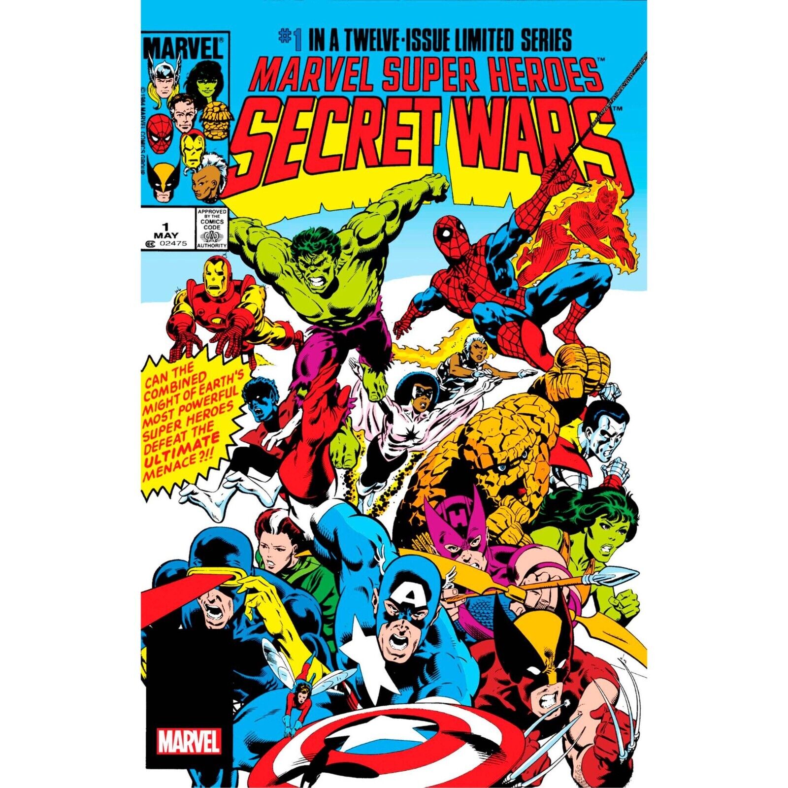 MSH Secret Wars (1984) 1 2 3 4 Facsimile & Foil | Marvel Comics | COVER SELECT