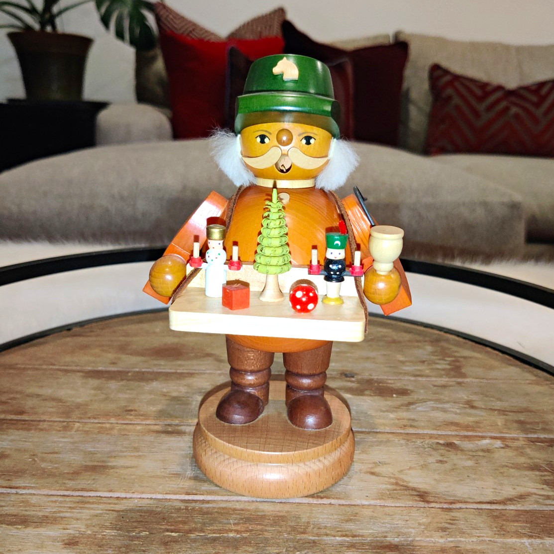 Vintage Steinbach Smoker Toy Merchant Nutcracker Figurine 7\