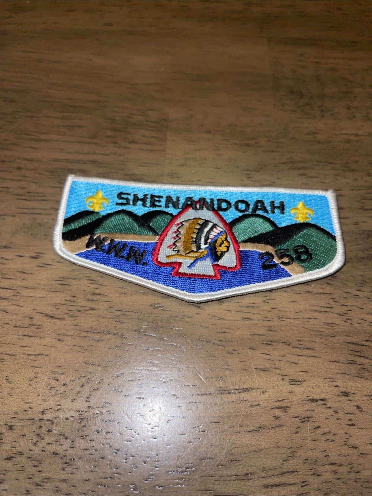 Lodge 258 Shenandoah OA flap (D)