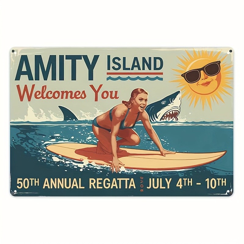 Vintage Metal Tin Sign 