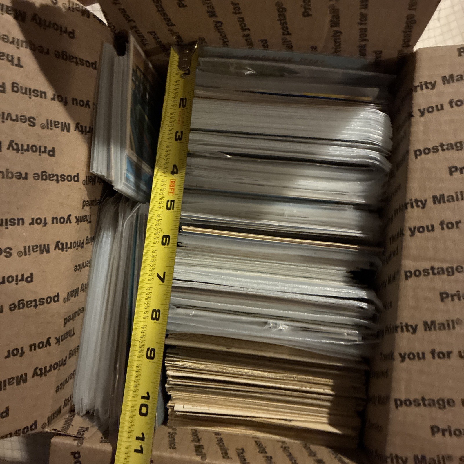 Postcard Large Lot  Approx 700 Mixed Postcards Tons Plastic Sleeved-Jammed Packd