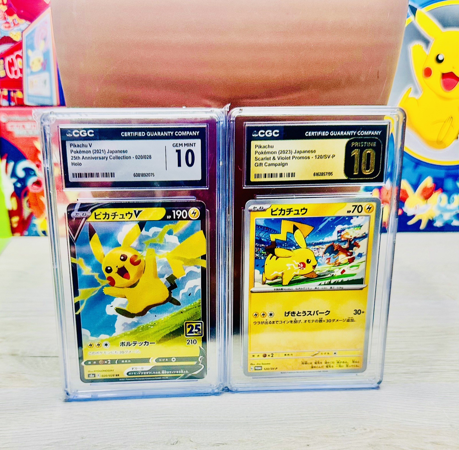 ⚡️ ULTIMATE PIKACHU GRADED SLAB LOT⚡️ 4-Card Premium Collection