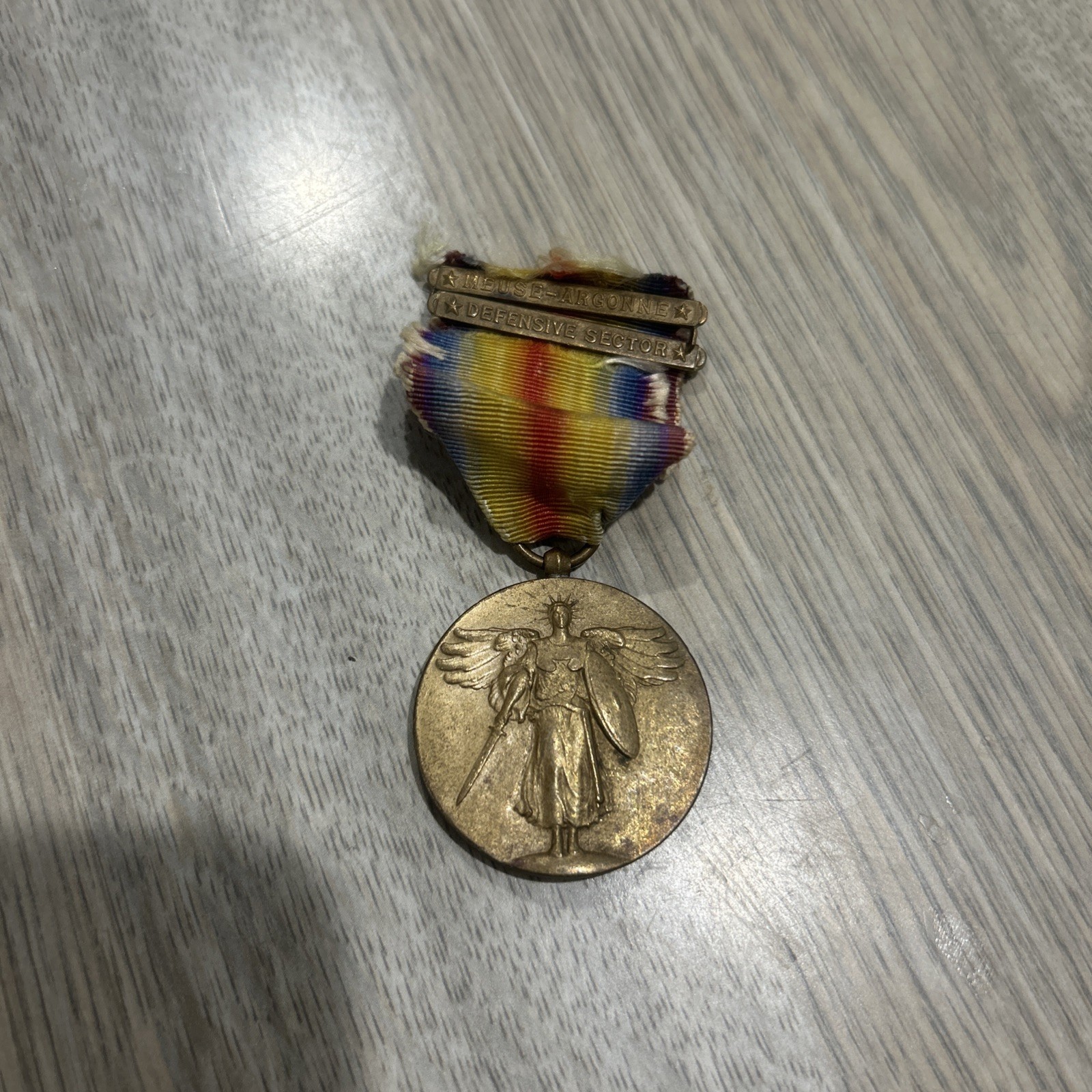 Original WW1 US Allied Victory Medal Bronze