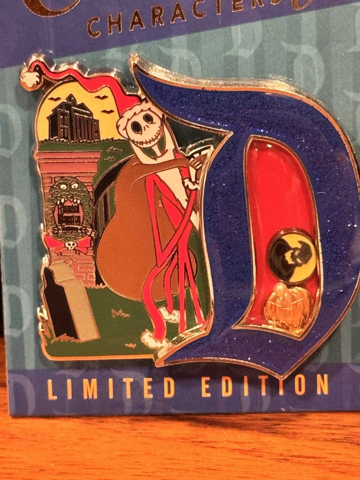 2017 Disney Parks Charming Characters JACK SKELLINGTON Pin LE 3000 NEW OLD STOCK