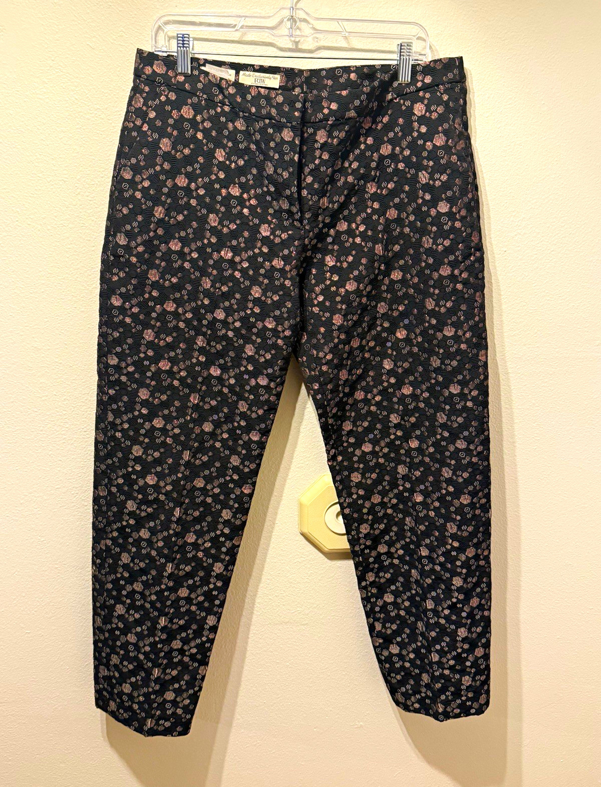 Dries Van Noten Women\'s Brocade Trouser Size 44 Dries Van Noten Women\'s Brocade Trouser Size 44