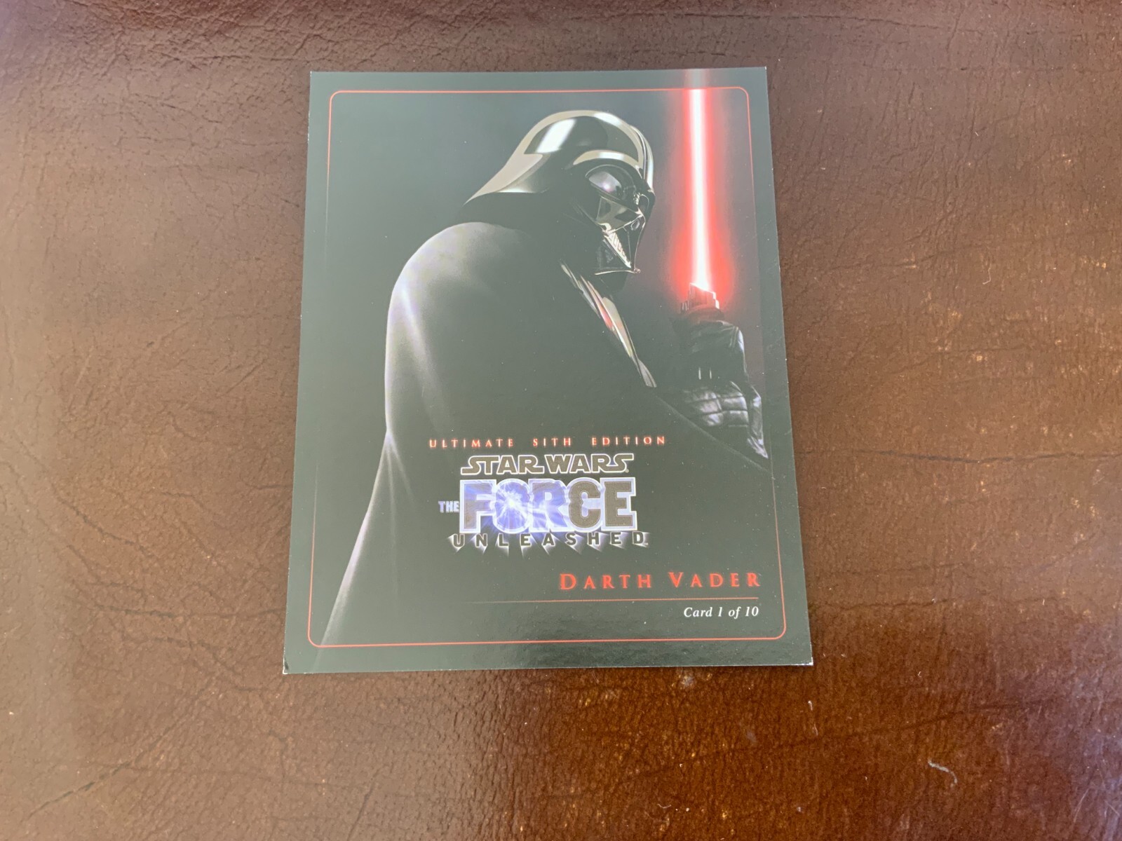 Star Wars Force Unleashed Ultimate Sith Edition Trading Cards 4.5