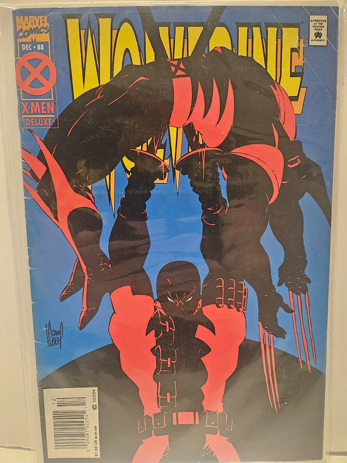 Marvel Comics Wolverine #12 (1988) Direct Edition Claremont Adam Kubert-read des