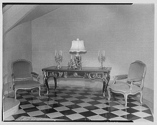 New York City NY Mrs Alexander Hamilton Rice 1910s Fifth Ave Interior View