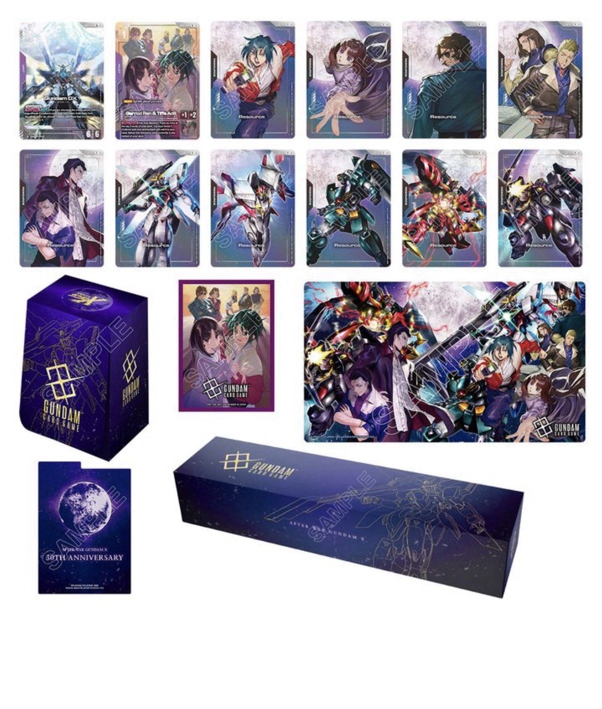 PRESALE GUNDAM CARD GAME Premium Goods Set After War Gundam X [PB04]
