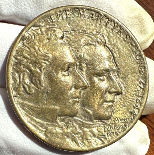 Prophet Joseph & Hyrum Smith Latter Day Saint Movement Medal, The Martyrs 1844