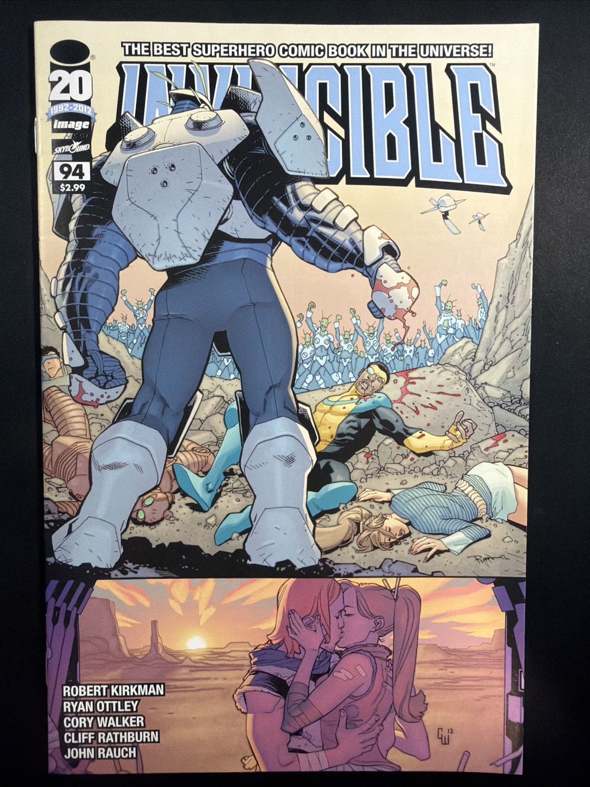 Invincible #95 2012 Image Comics Robert Kirkman Ryan Ottley 1st Print VF/NM