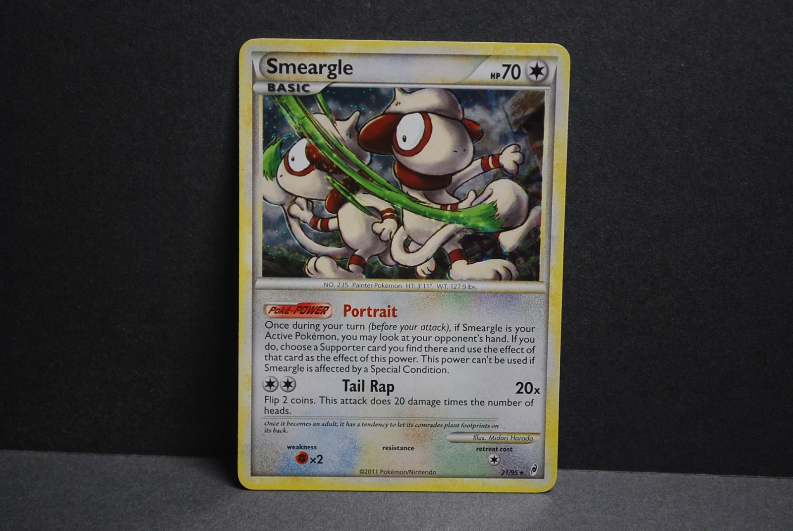 Smeargle Holo #21/95 Call Of Legends Near Mint/Mint 2011