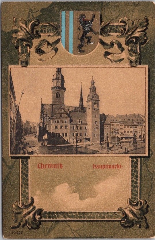 c1900 CHEMNITZ, Germany Postcard \