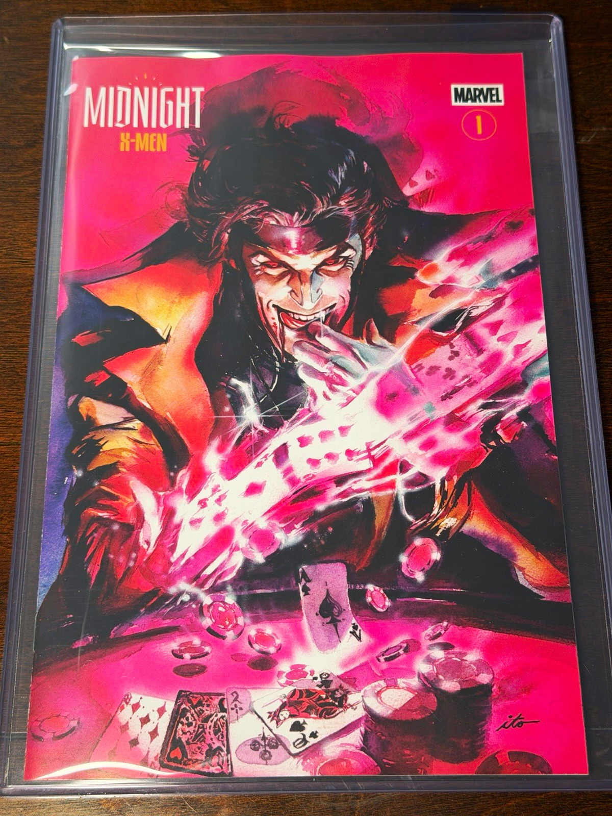 FREE SHIPPING Marvel Midnight X-Men #1 Gambit Edition First Print by Ito 