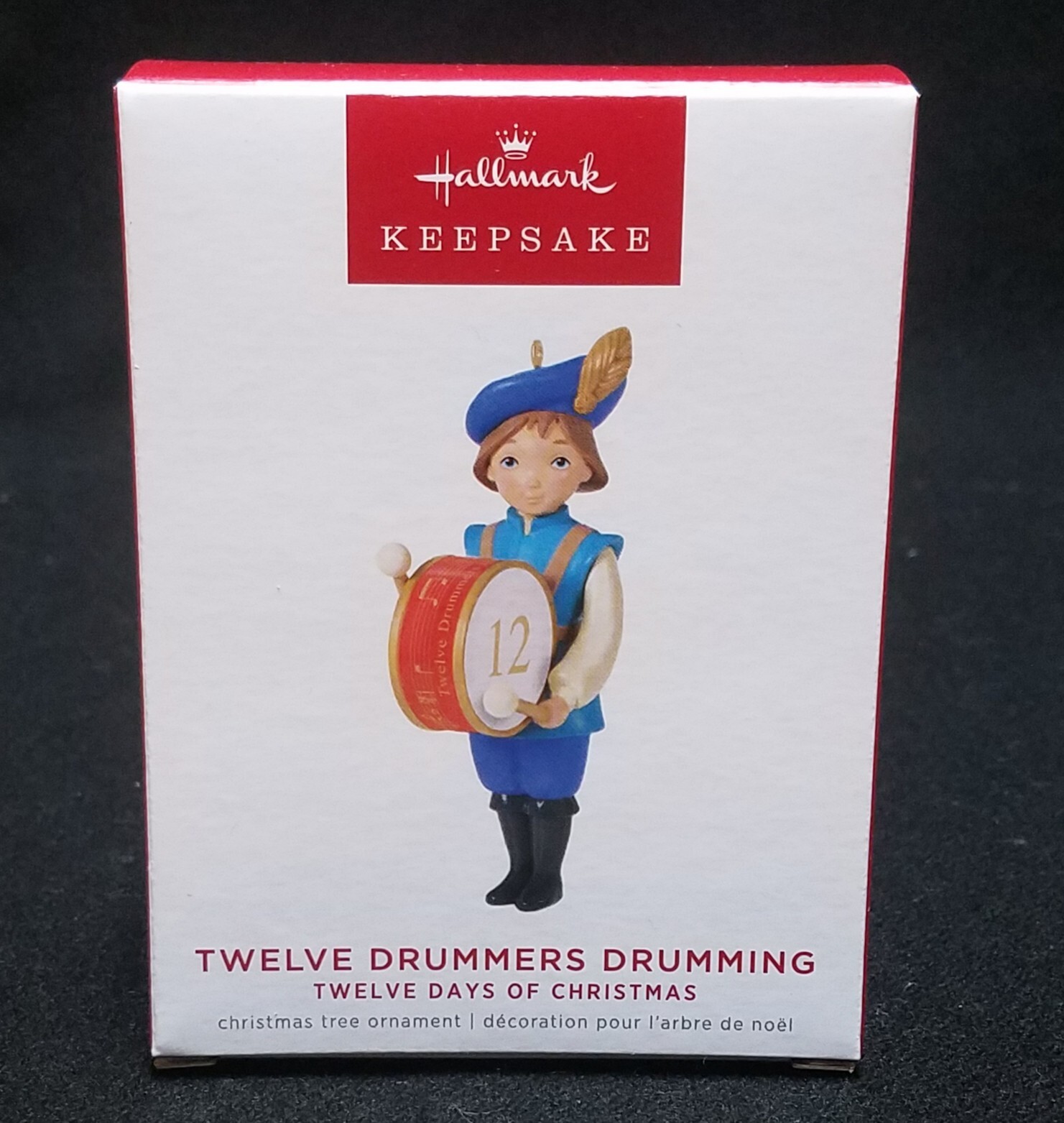 NEW Hallmark 12 Drummers Drumming Twelve Days Of Christmas series 2022 Ornament