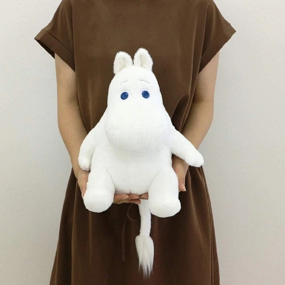 Sekiguchi Moomin Marshmallow Stuffed Toy M (Authentic from Japan, USA Seller)