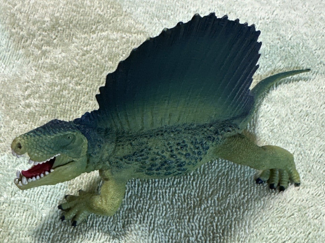 Schleich Dimetrodon Dinosaur Figure 15011 Moving Jaw 2015 Figurine Toy