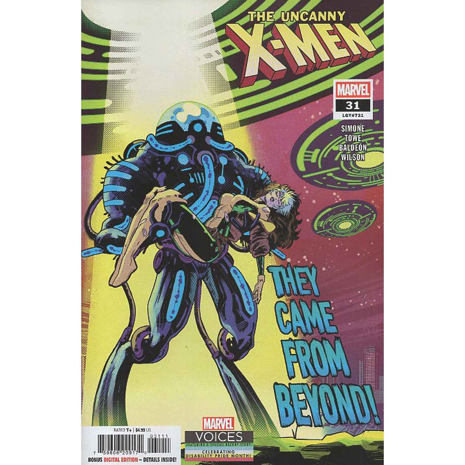 Uncanny X-Men #31 Marvel Comics