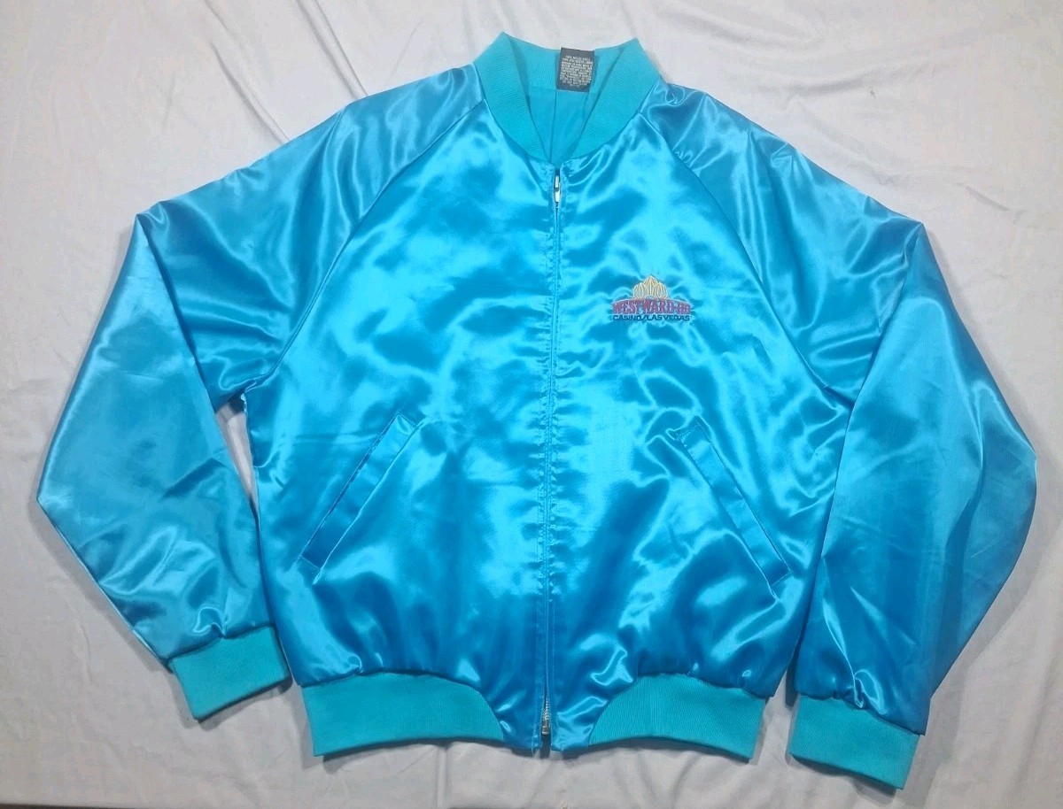 VTG Westward Ho Casino/Spring Roundup Slot Tournament Las Vegas Satin Jacket Med