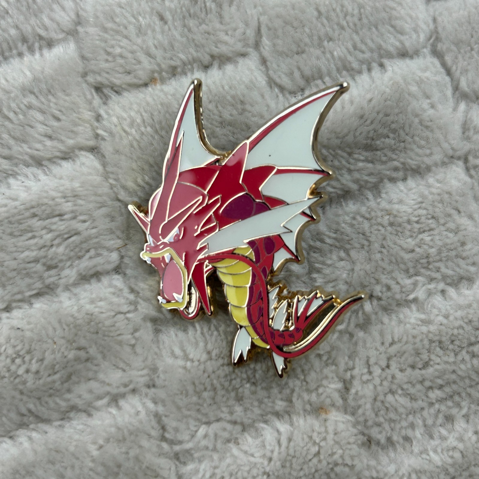Official Pokémon TCG Shiny Mega Gyarados XY Breakpoint Collectors Enamel Pin