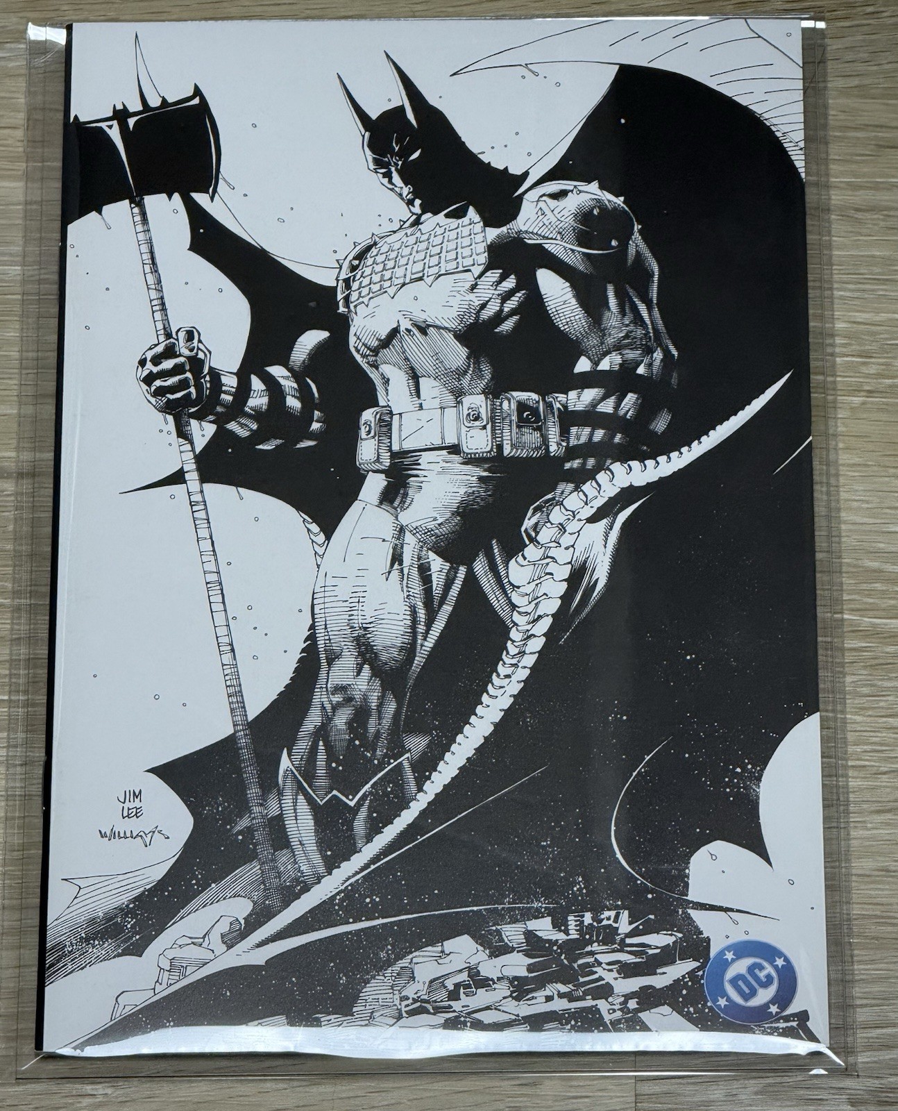 ABSOLUTE BATMAN #1 🦇🔥 1:100 JIM LEE B&W JAPANESE VARIANT NM