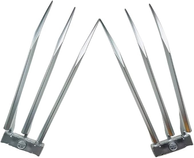 One Pair of Wolf Claws Anti-Break Real Wolverine Claws X-Men