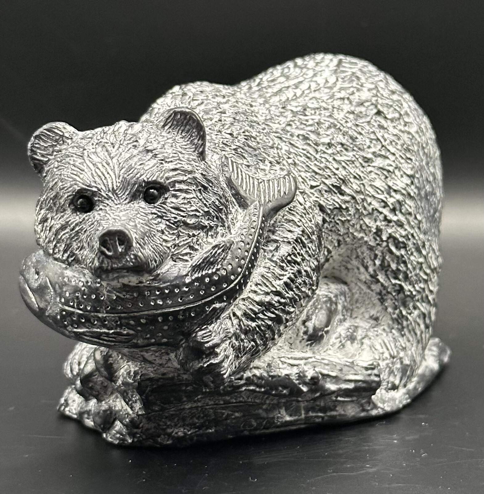 Edmund Wolf Original Art Carved Sculpture Bear Collection Canada