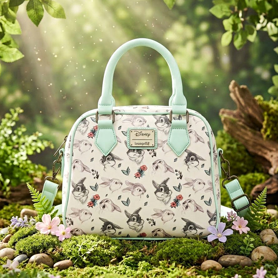 Loungefly x Disney Bambi Thumper Crossbody Satchel • Eight3Five Exclusive RARE