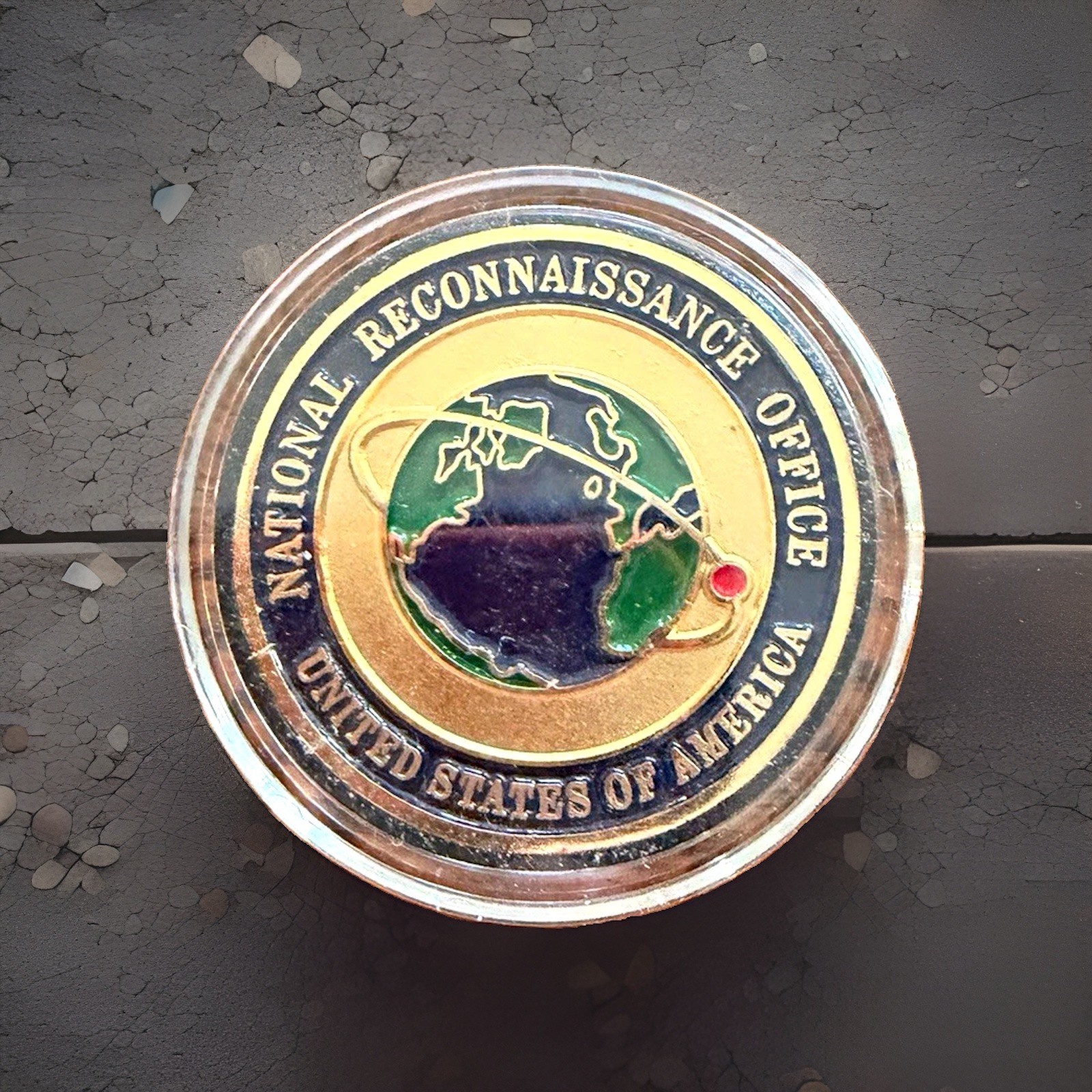 CIA Central Intelligence Agency & National Reconnaissance Office (NRO) Coin
