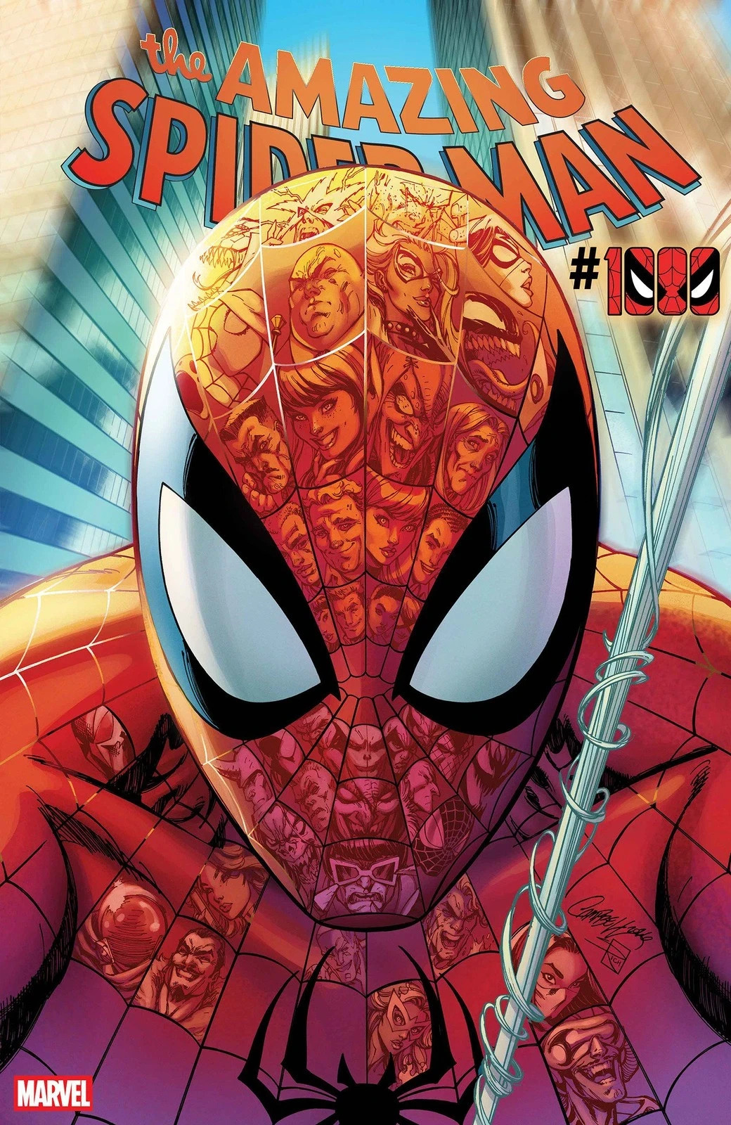 Amazing Spider-Man 1000 - J Scott Campbell variant cover