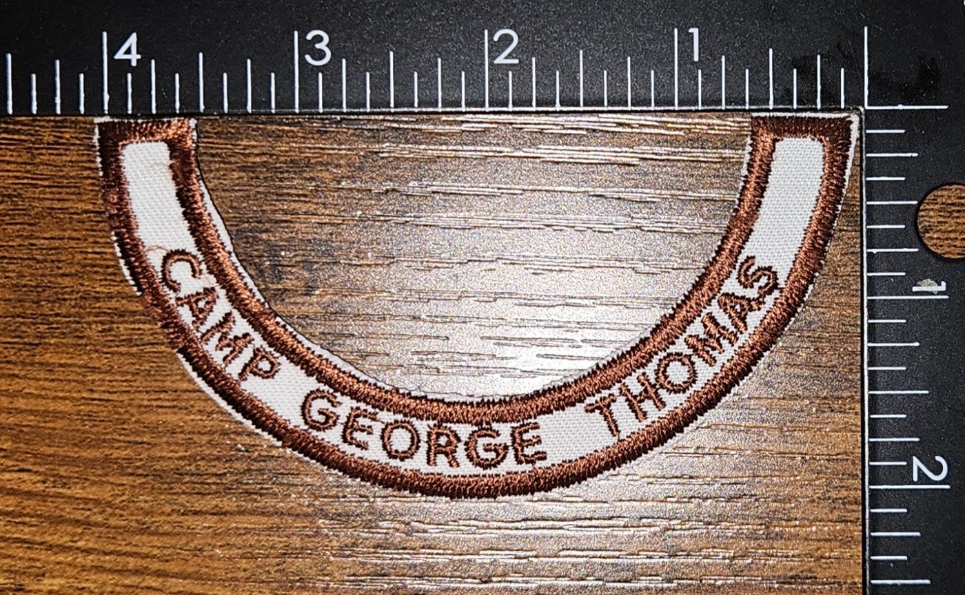 Camp George Thomas Oklahoma Boy Scout Camp Rocker Patch