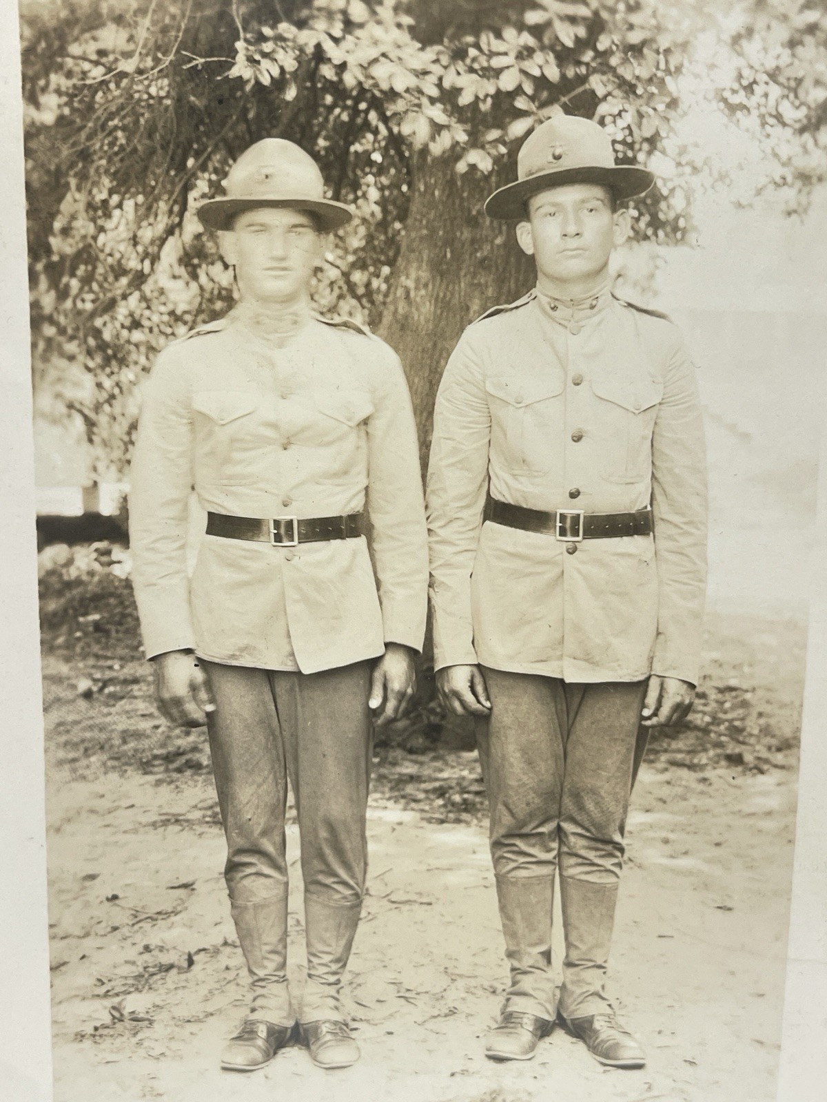 WW1 WWI USMC US Marine Corps Marines Photo RPPC Named
