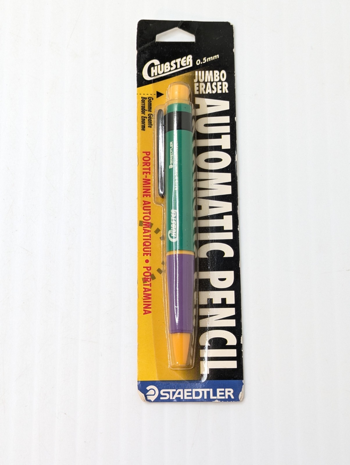 Discontinued retro STAEDTLER chubster 9710 mechanical pencil RARE New In Package