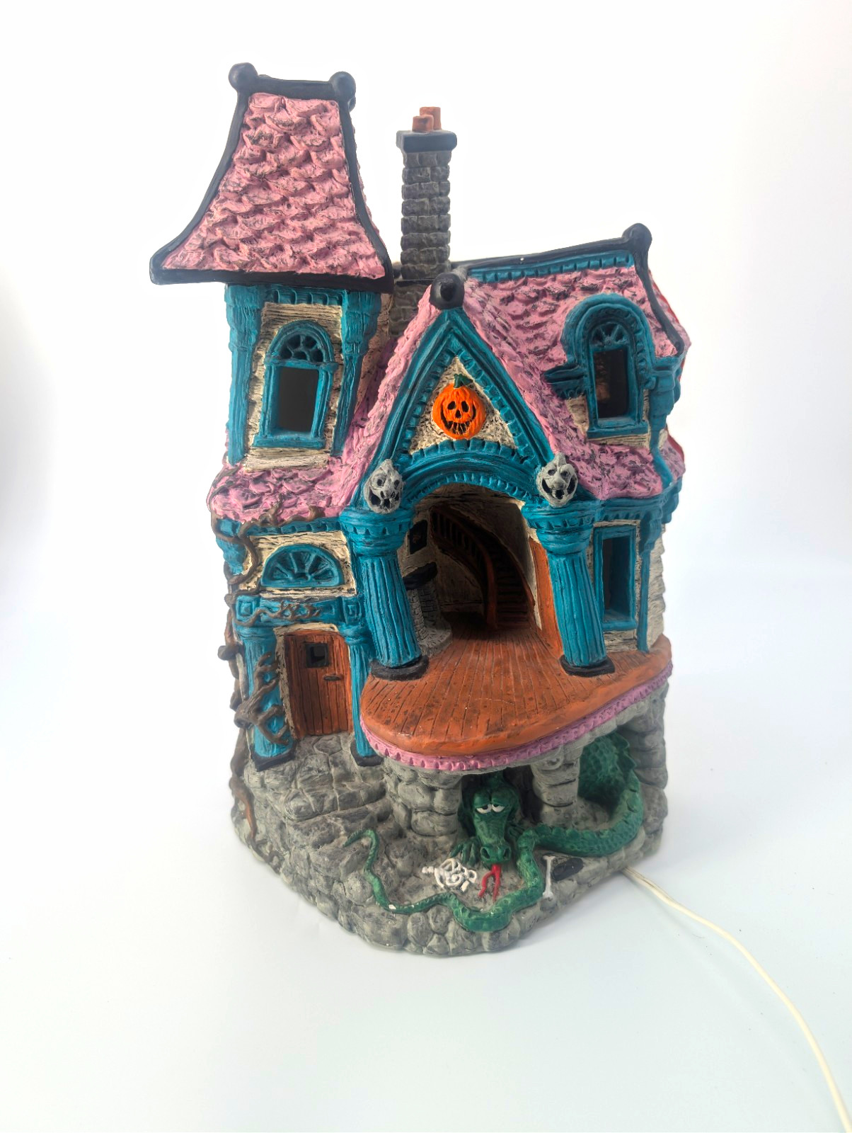 Vintage Wee Craft Monster Mansion with light